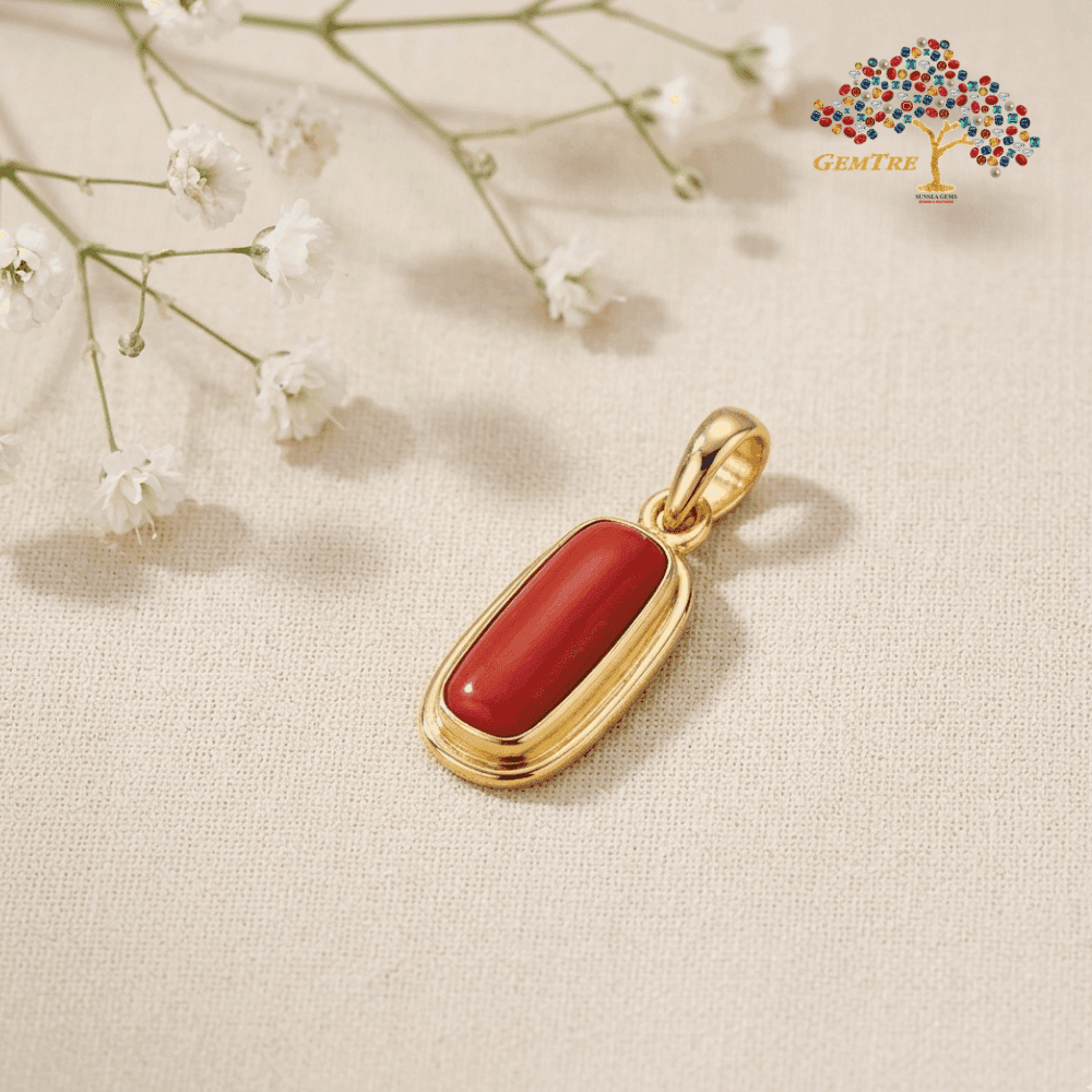 Coral - Moonga Pendants
