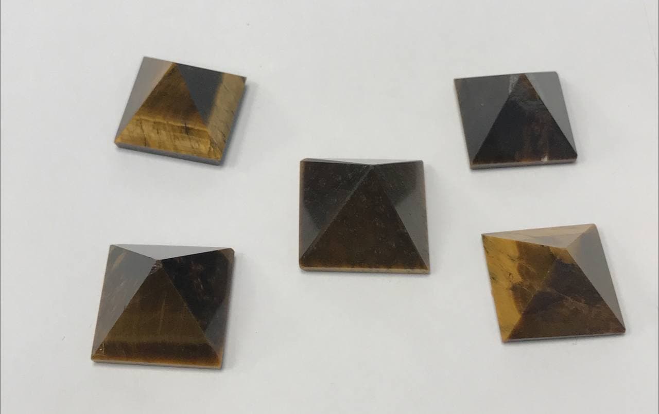 Natural Tiger Eye Pyramid