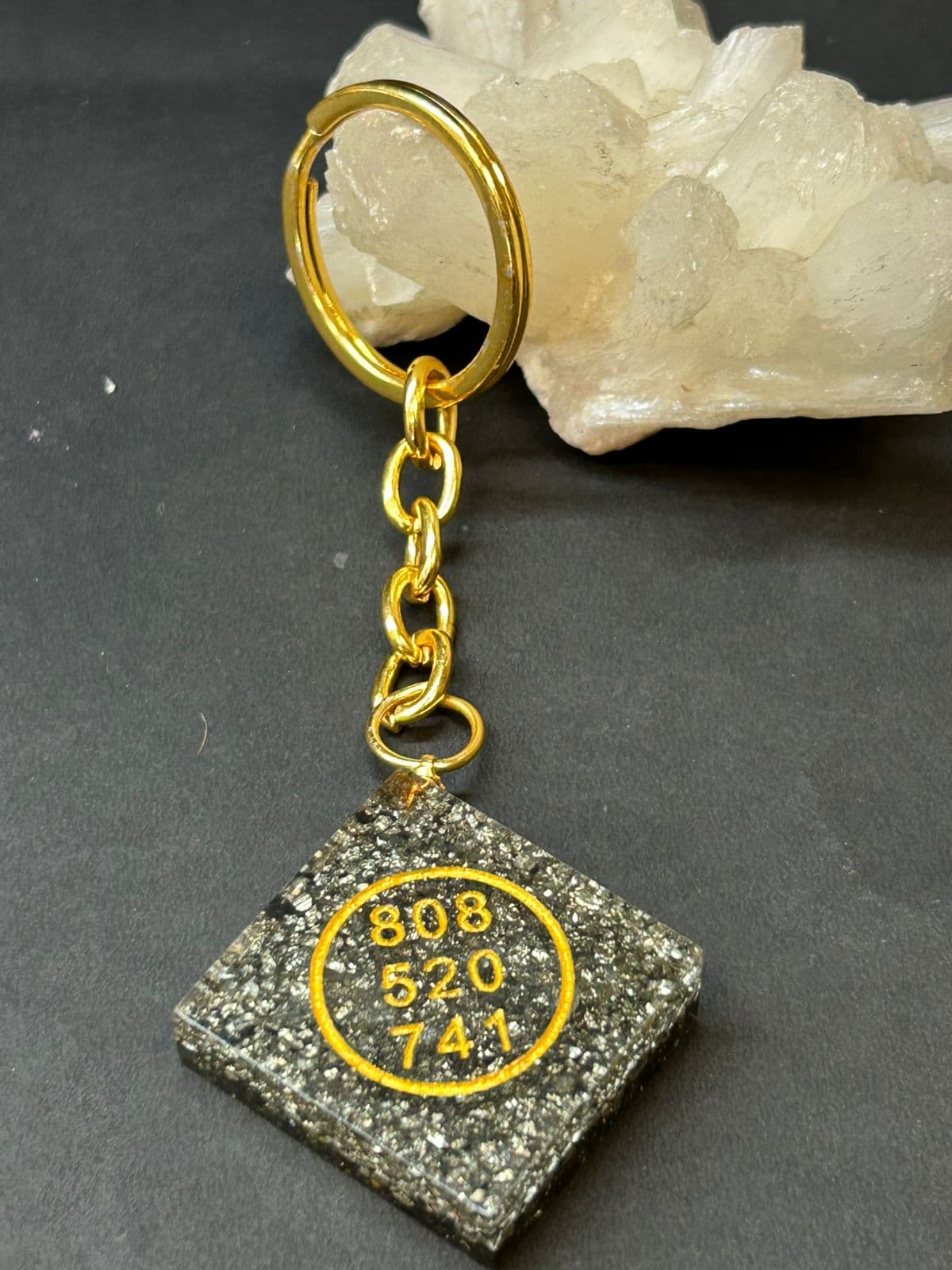 Pyrite Key Chain
