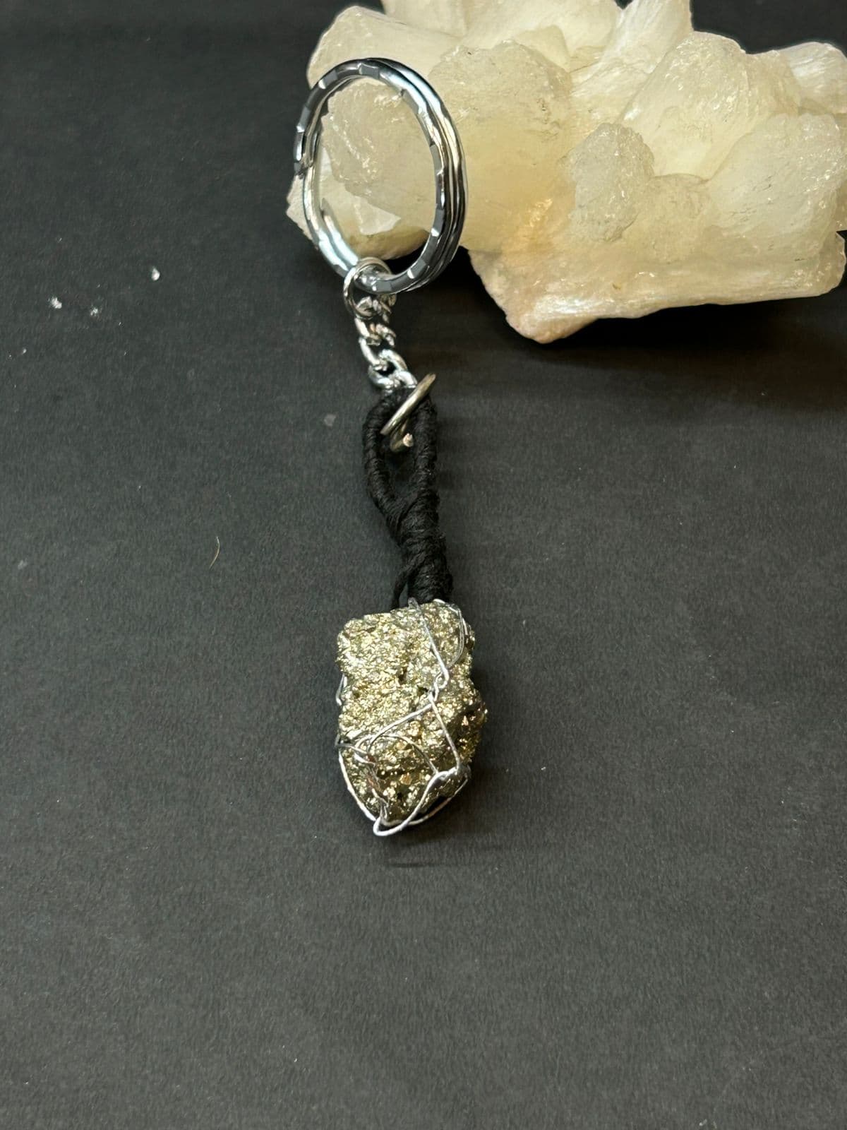Pyrite Key Chain