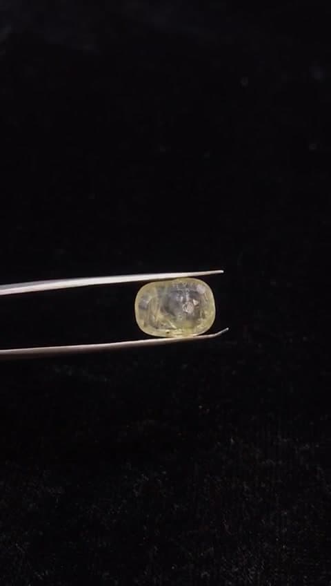 Natural Yellow Sapphire - Pukhraj 5.25 Ratt Gemstone 6012252