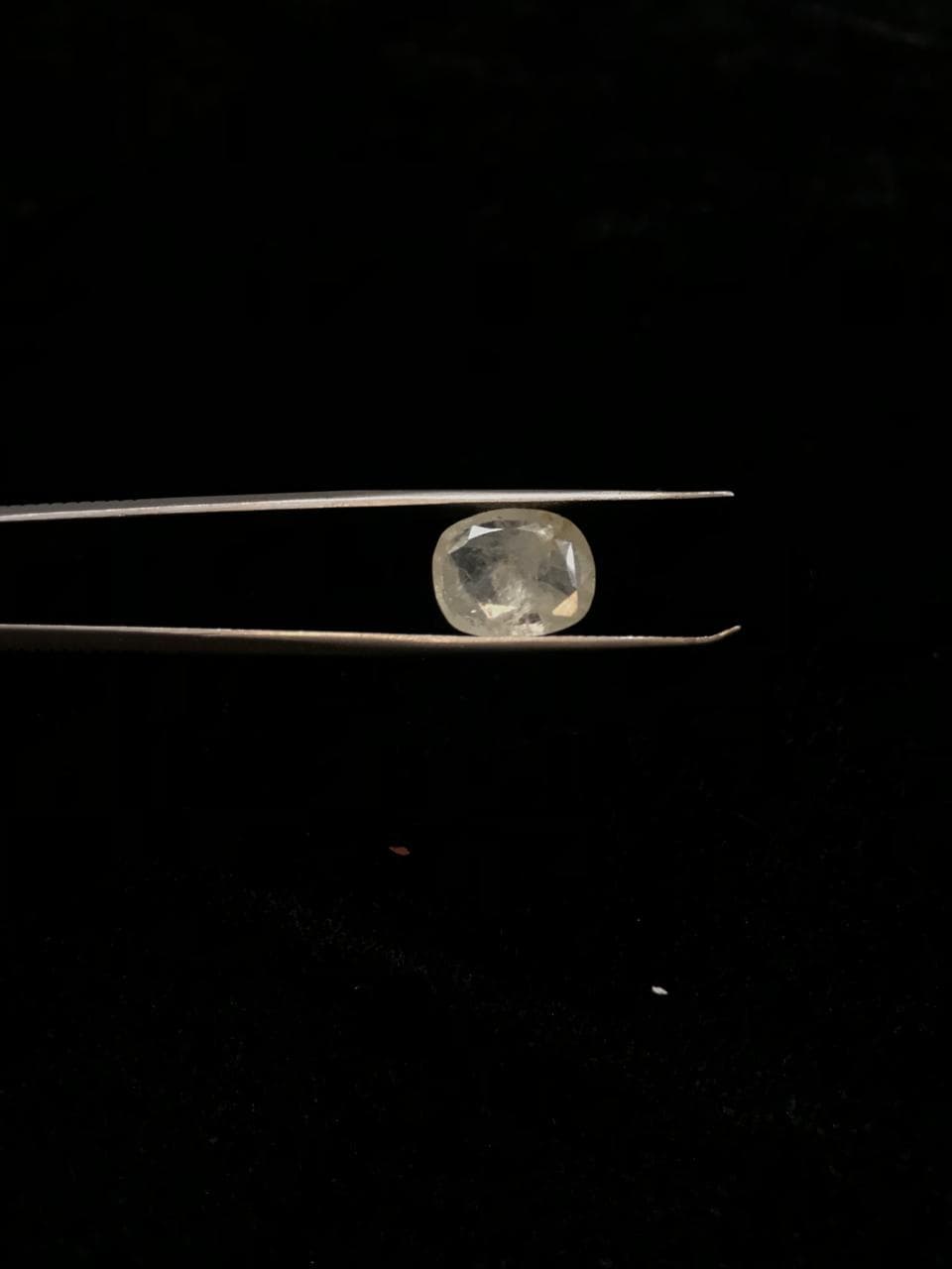 Natural White Sapphire - Pukhraj 5.25 Ratti Gemstone 5012242