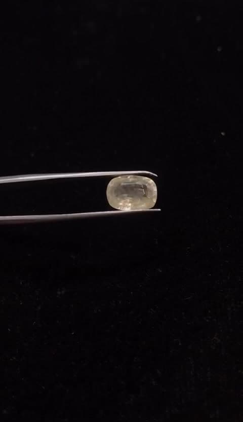 Natural Yellow Sapphire - Pukhraj 3.00 Ratti Gemstone - 6012260