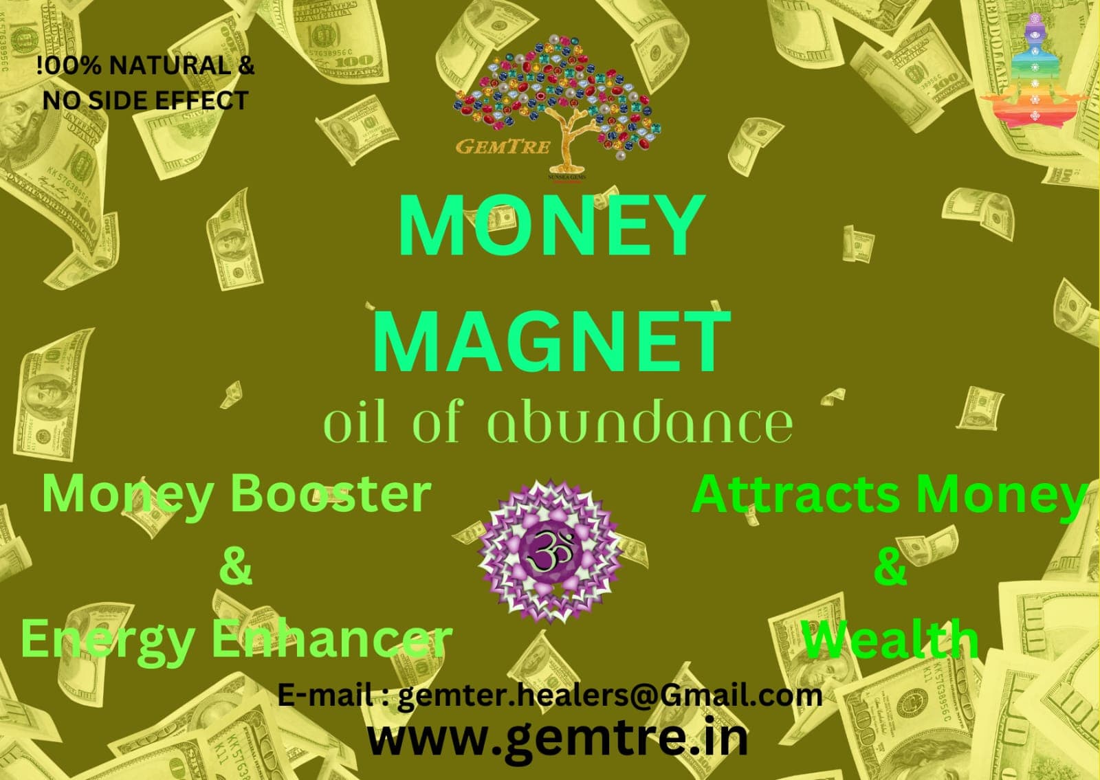 Money Magnet & Protection Oil Roll On