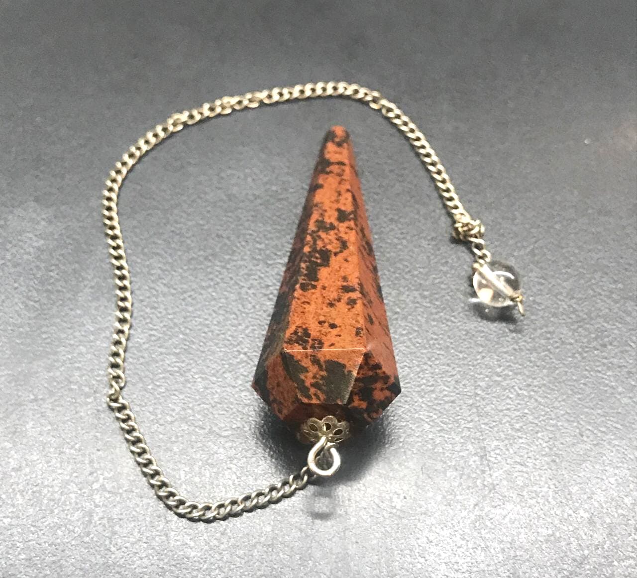 Mahogany Obsidian Pendulum