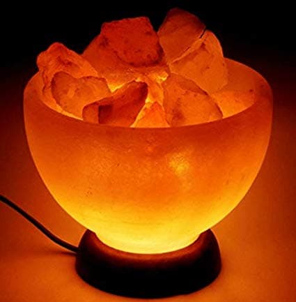 Fire Bowl Chunk Salt Lamp