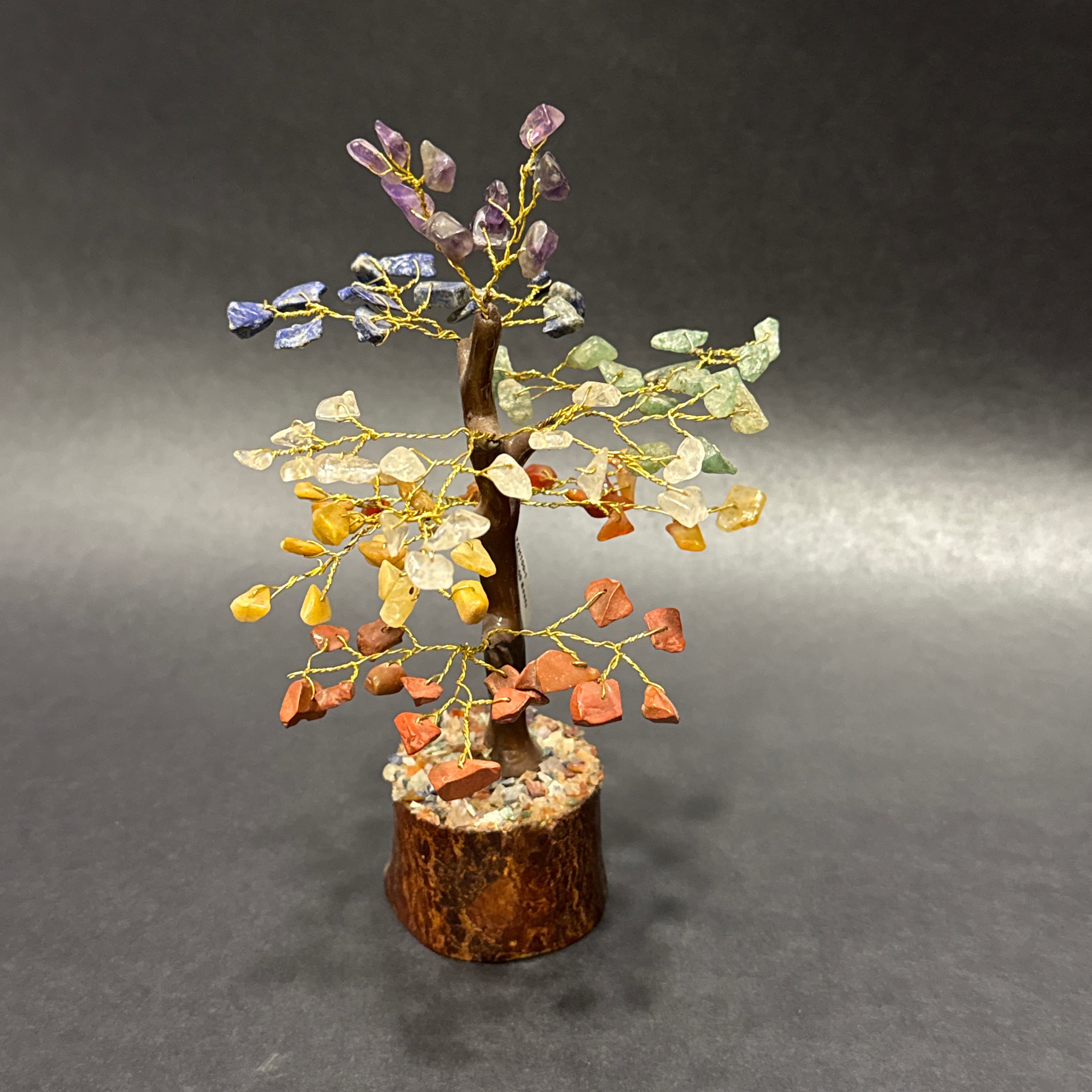 7 chakra Mix Crystal Tree