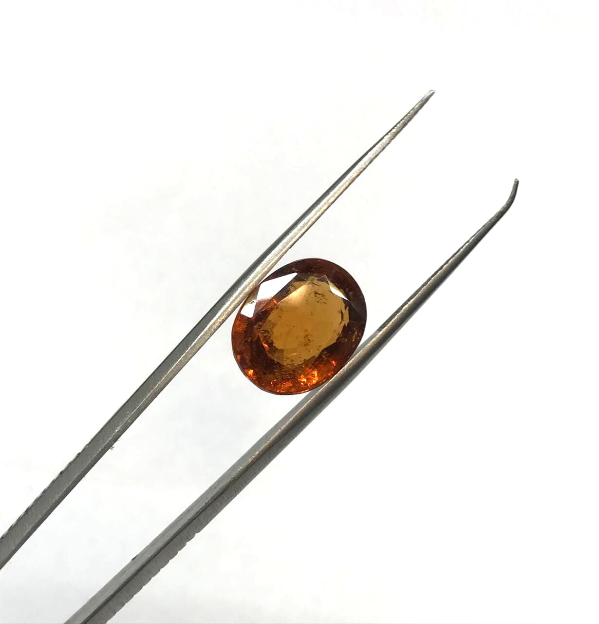Natural Hessonite- Gomed 10.25 Ratti Gemstone IIGJ-7400D29017