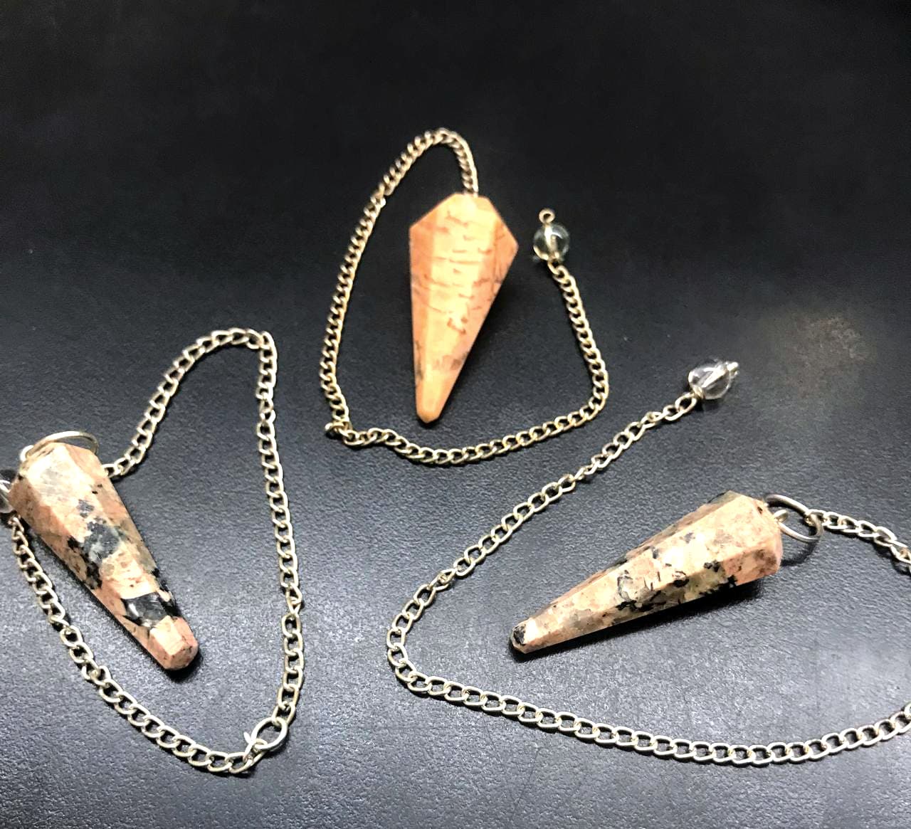 Rhodochrosite Pendulum
