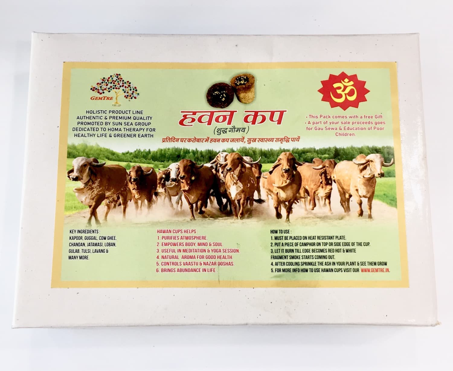 Sambrani Hawan Cups