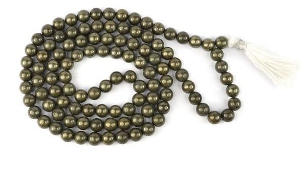 Natural Pyrite Mala