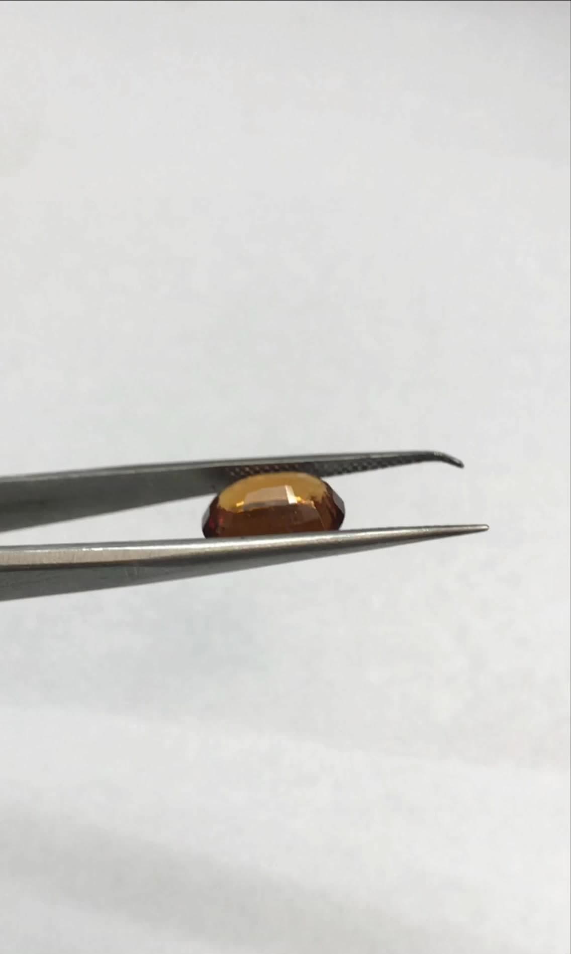 Natural Hessonite- Gomed 4.50 Ratti Gemstone IIGJ-7400D29028