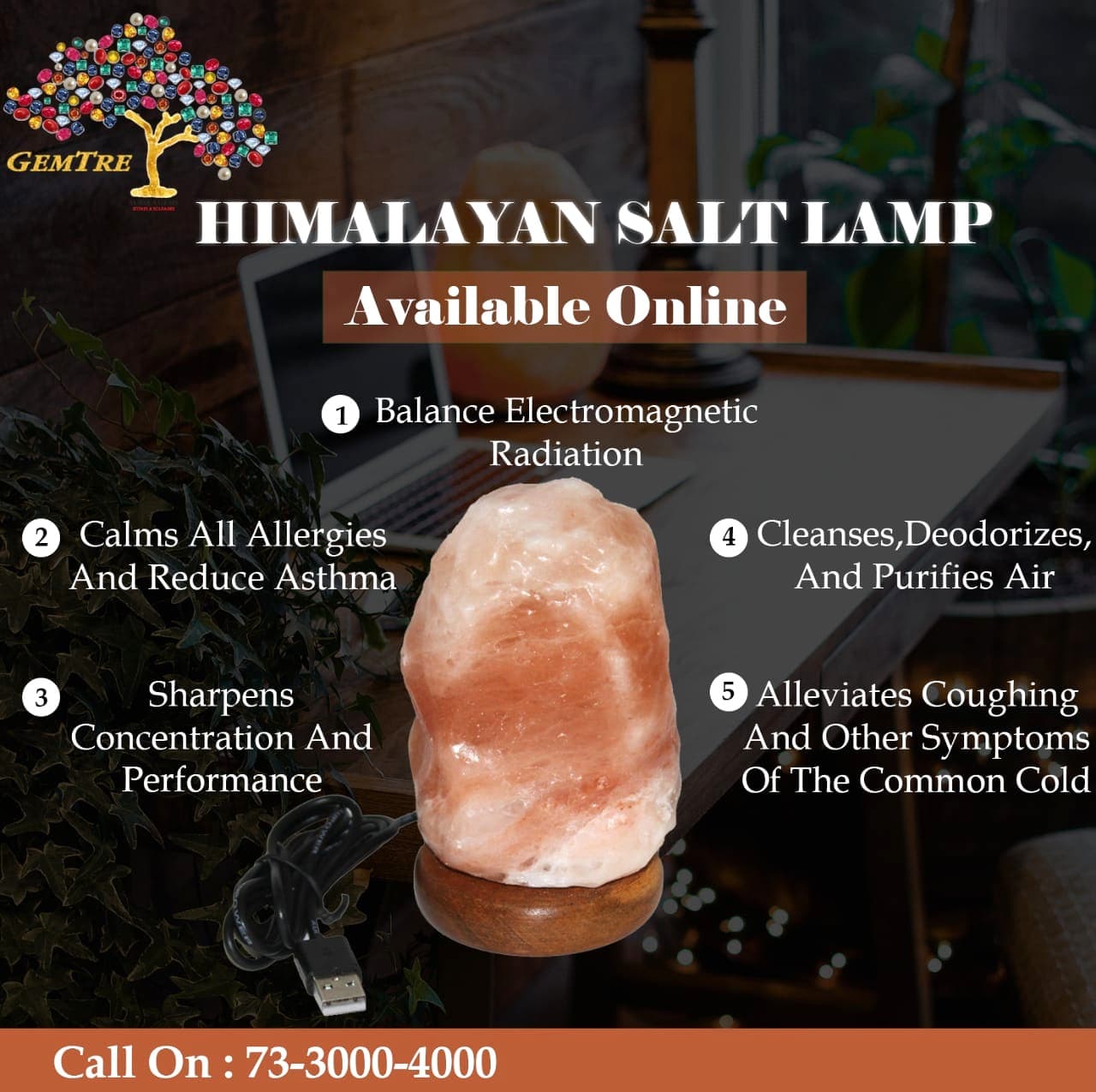 Natural Himalayan Salt Lamp