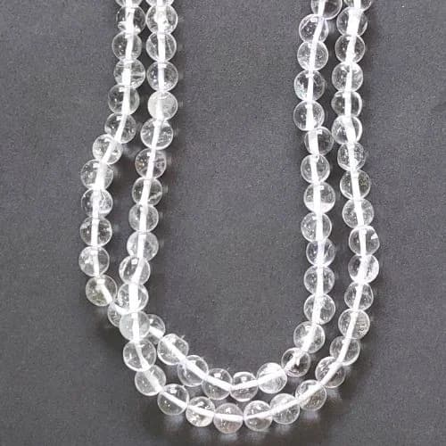 Clear Quartz Mala
