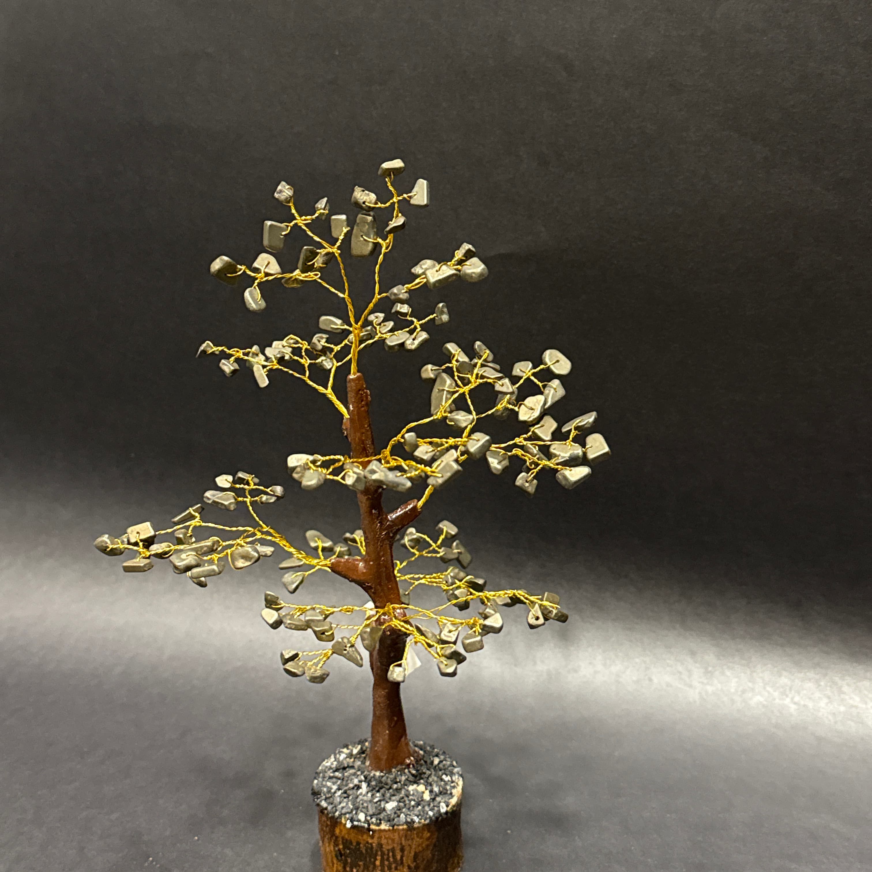 Natural Pyrite Tree