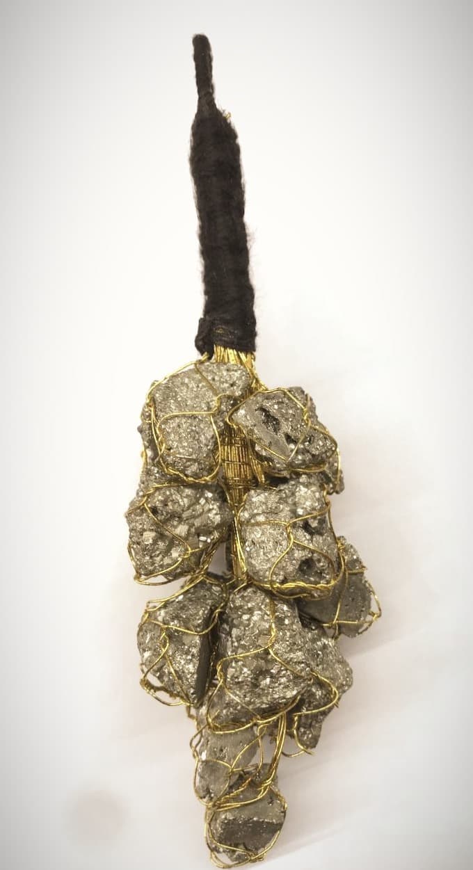 Natural Pyrite Grapes