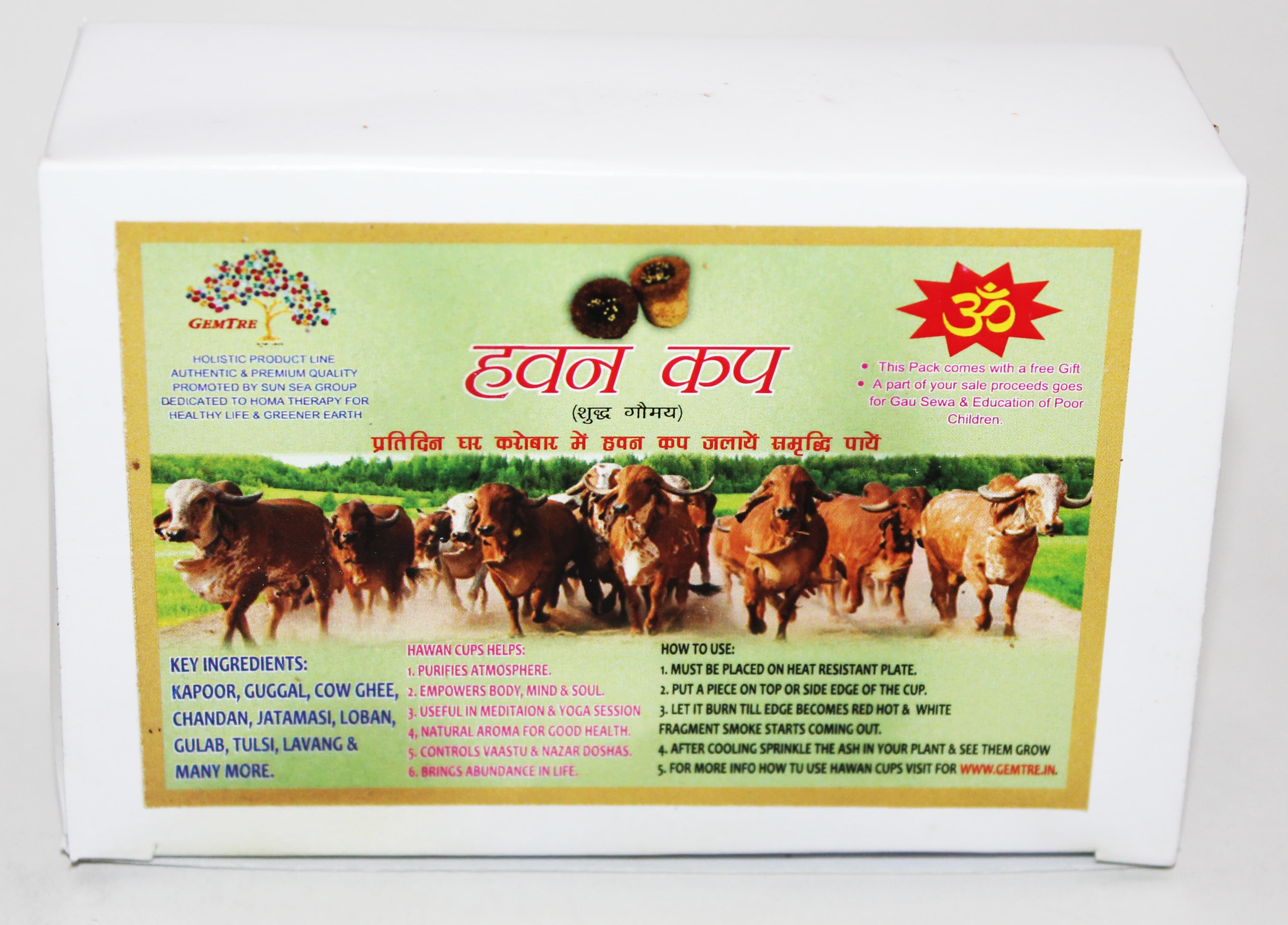 Sambrani Hawan Cups Small Pack