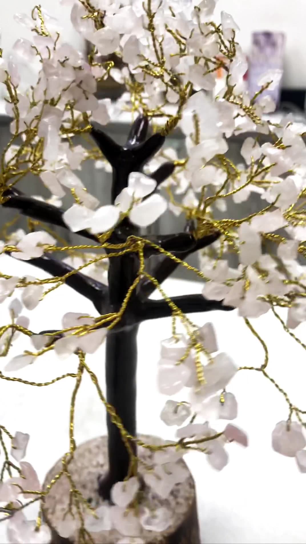 Rose Quartz Tree
