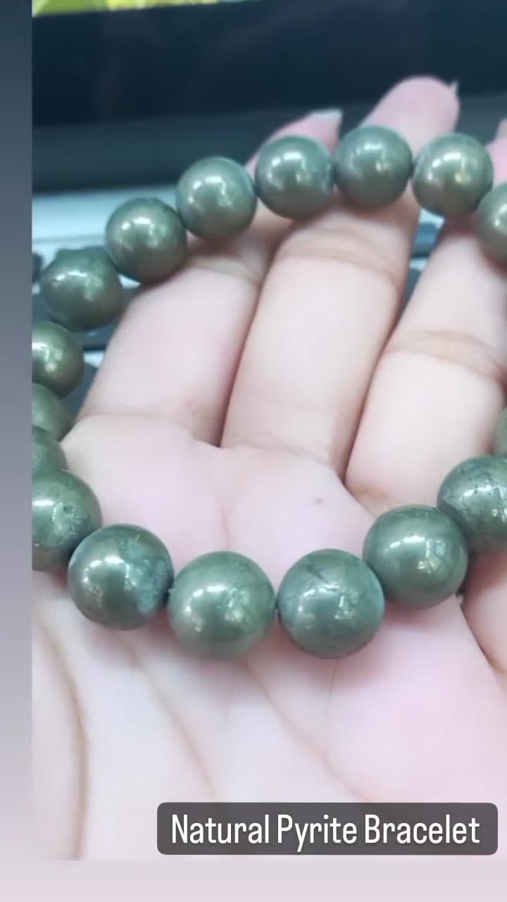 Natural Pyrite Bracelet