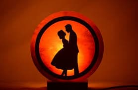 Natural Himalayan Couple Salt Lamp