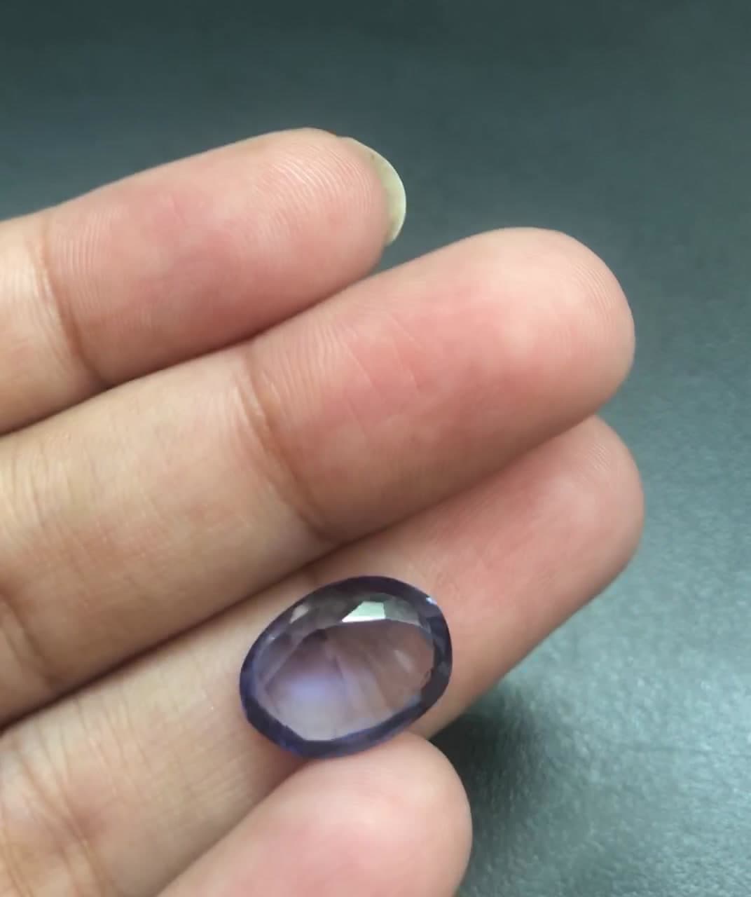Natural Blue Zircon - 7.50 Ratti Gemstone