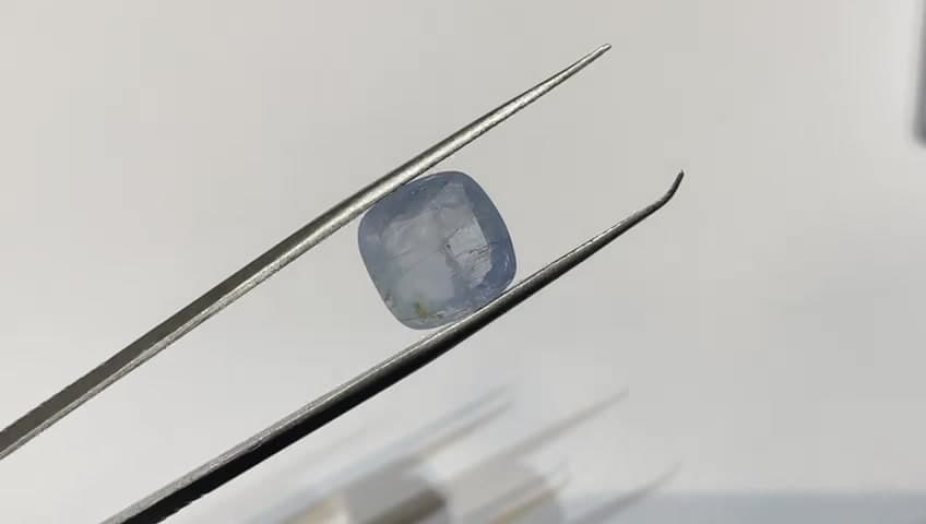 Natural Blue Sapphire - Neelam 7.25 Ratti Gemstone - 7012243