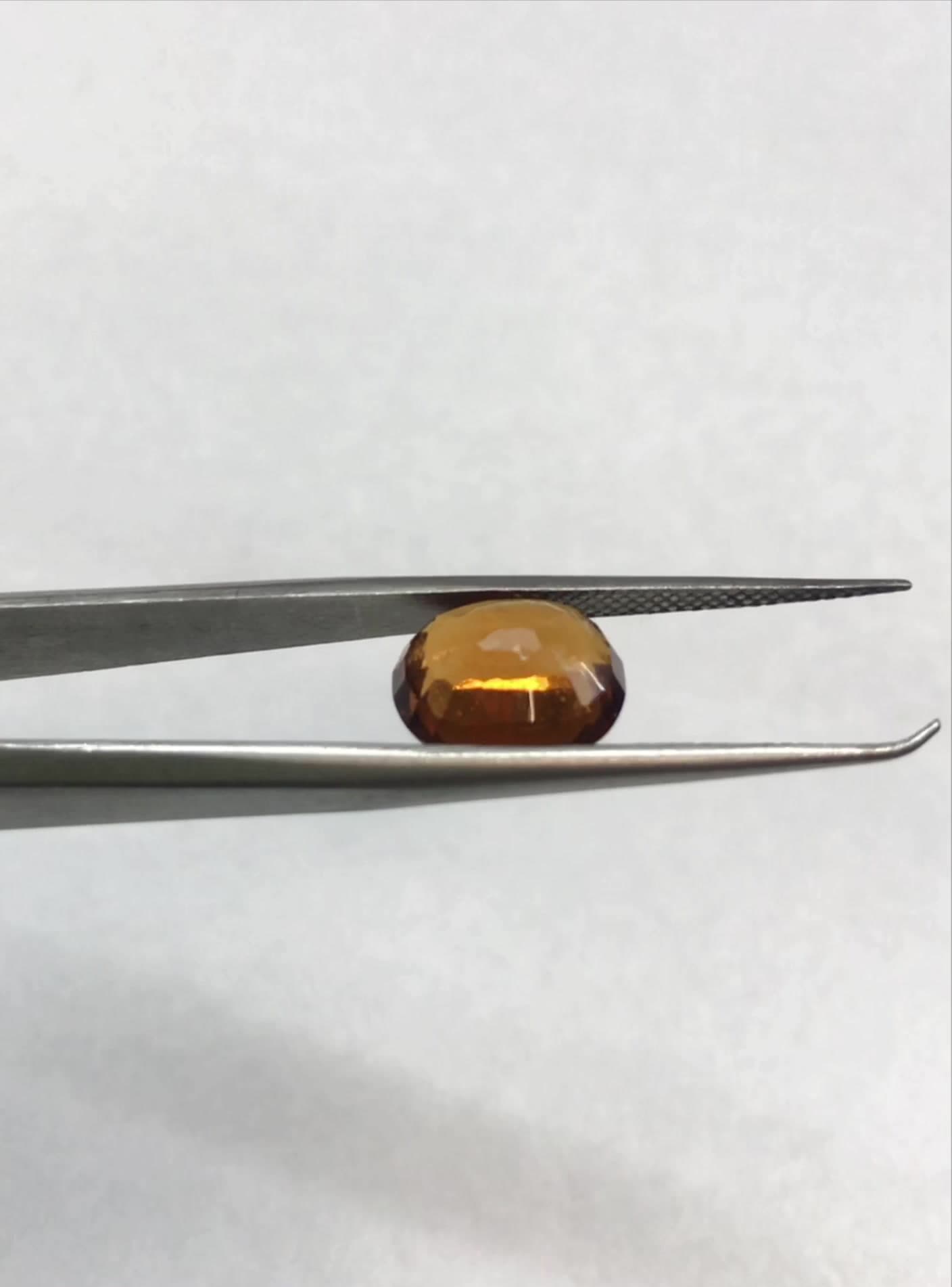 Natural Hessonite- Gomed 5.00 Ratti Gemstone IIGJ-7400D29027