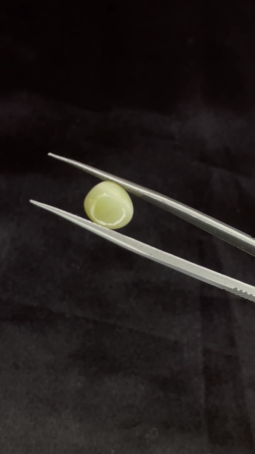 Natural Quartz Cat's Eye - Lehsunia 5.00 Ratti Gemstone