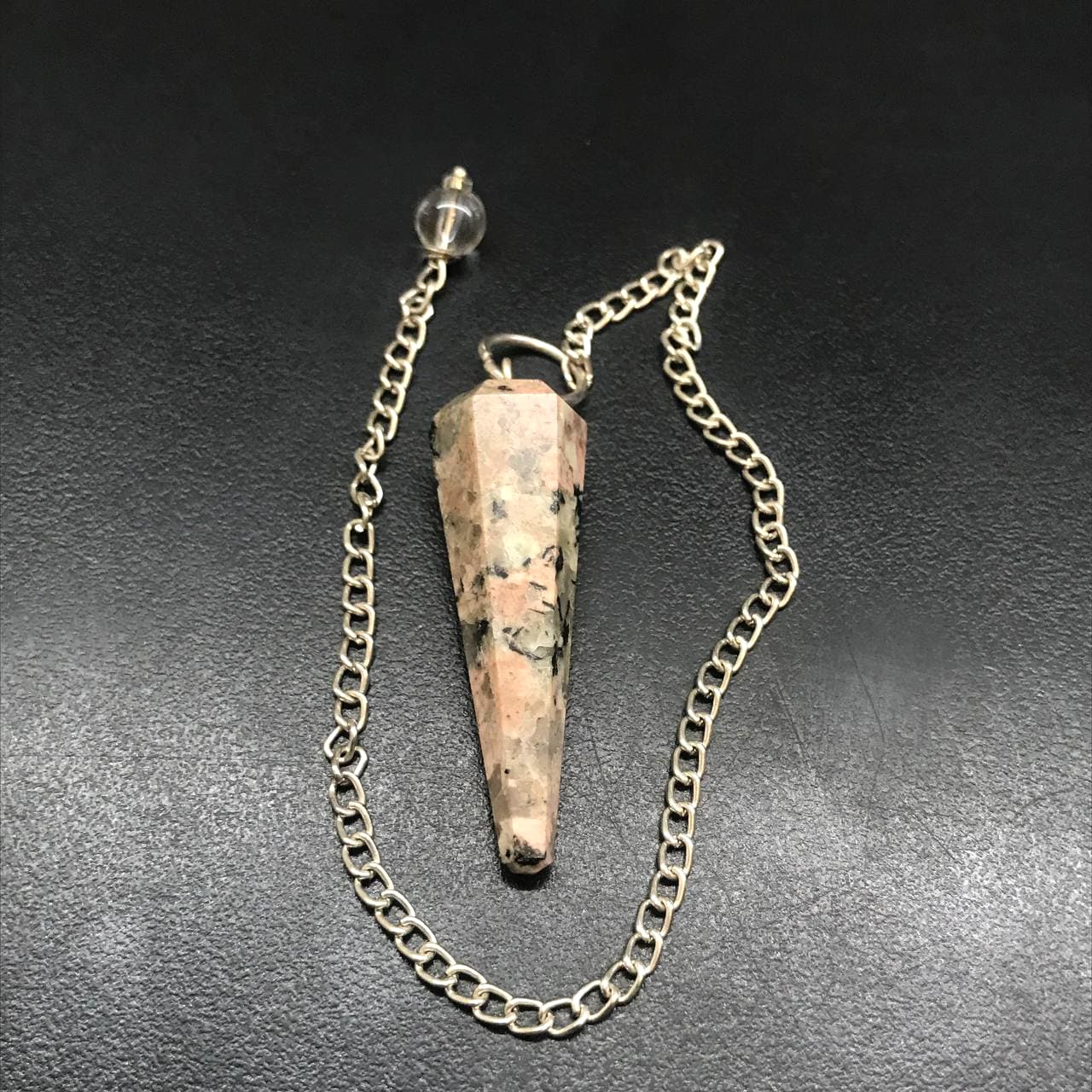 Rhodochrosite Pendulum