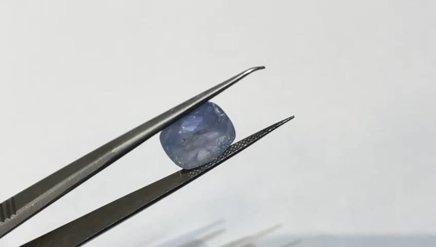 Natural Blue Sapphire - Neelam 8.00 Ratti Gemstone - 7012247
