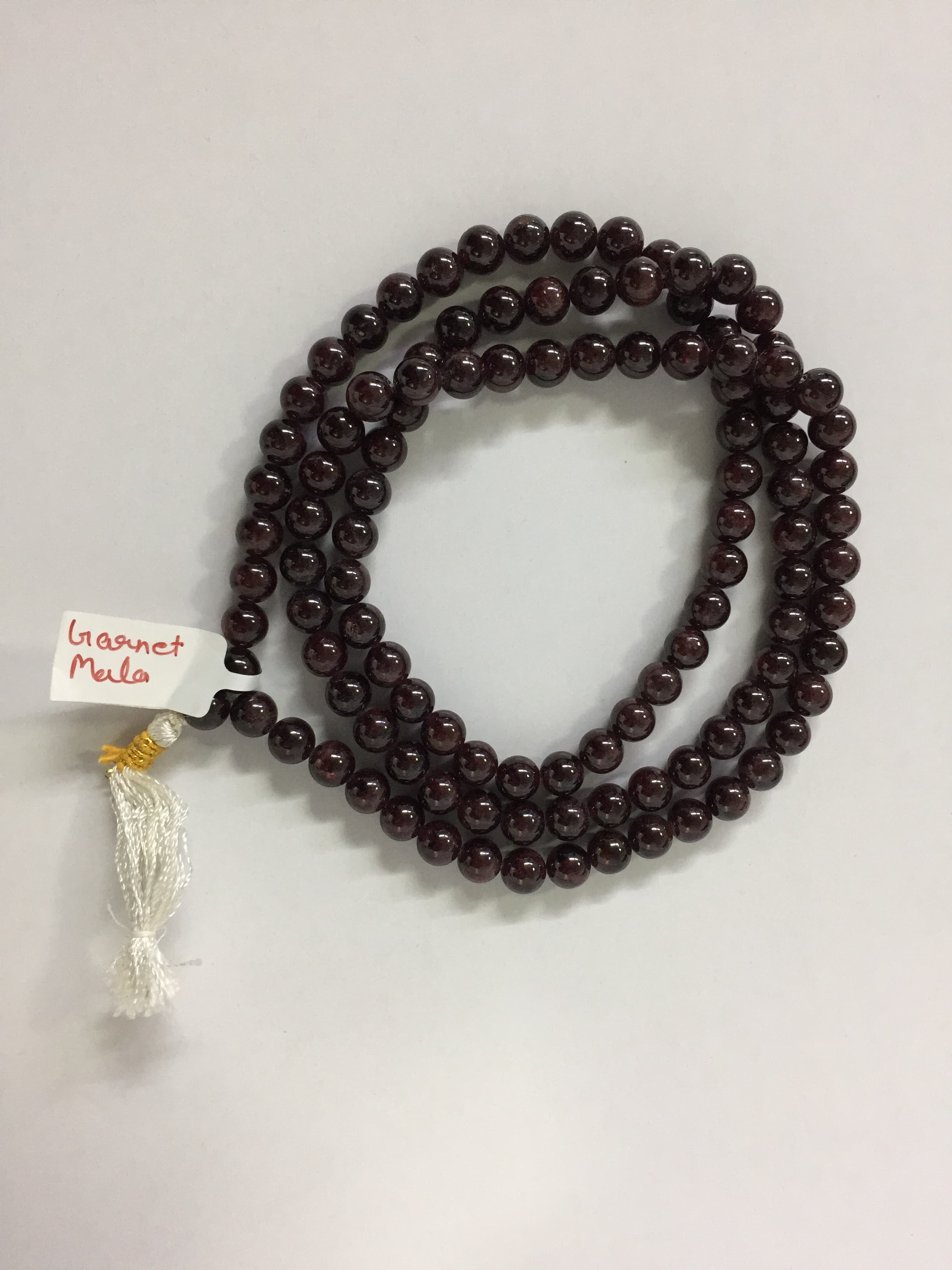 Garnet Beads Mala