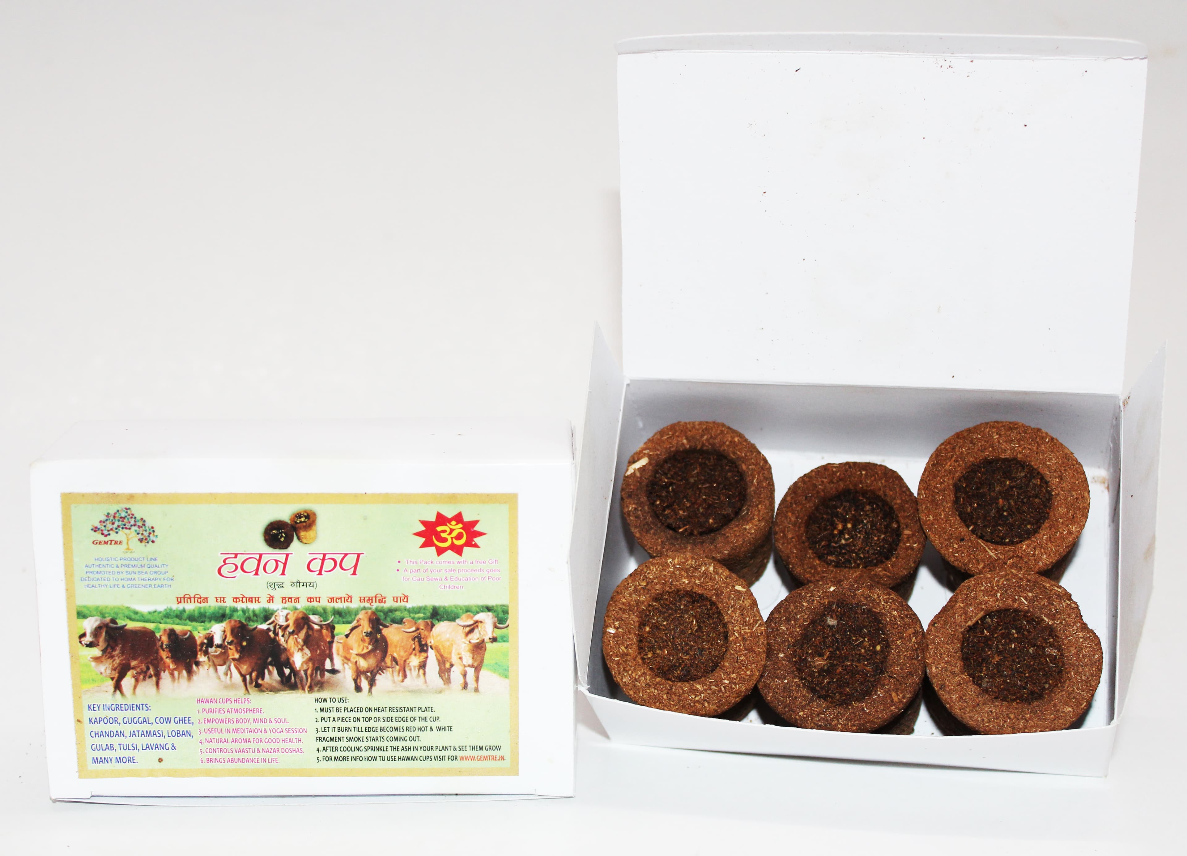 Sambrani Hawan Cups Small Pack
