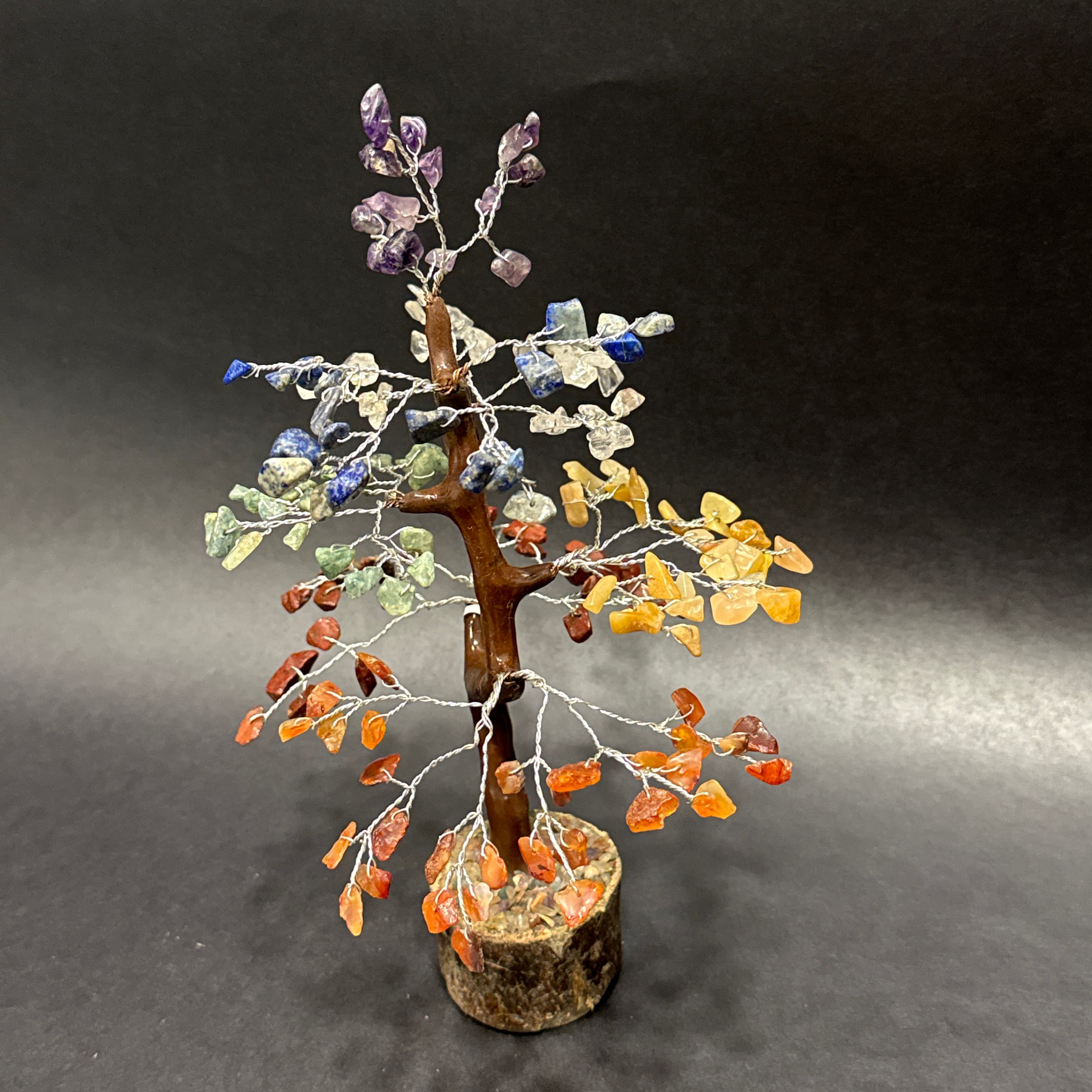 7 chakra Mix Crystal Tree