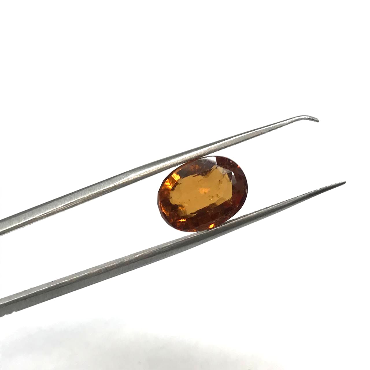 Natural Hessonite- Gomed 7.25 Ratti Gemstone IIGJ-7400D29023