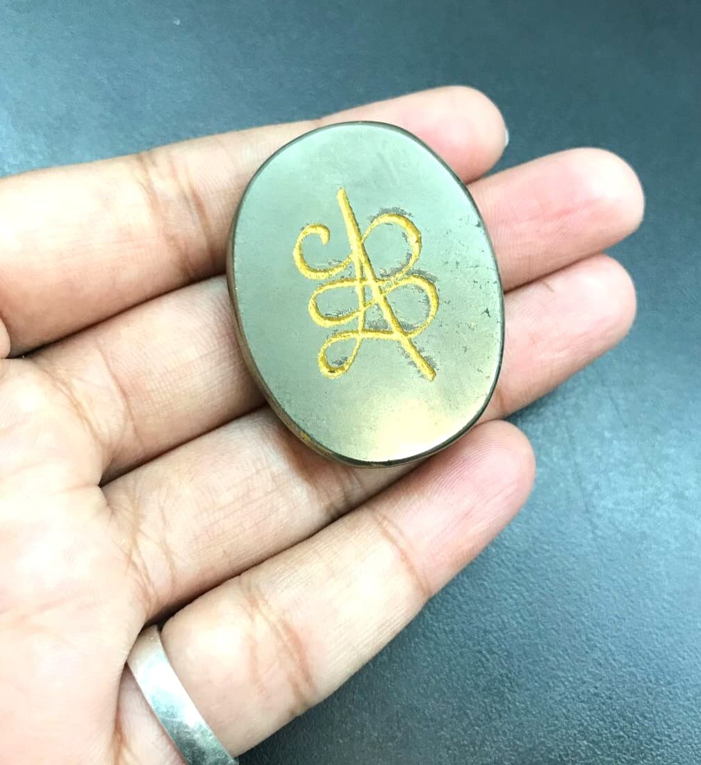 Pyrite Zibu Symbol