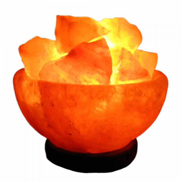 Fire Bowl Chunk Salt Lamp