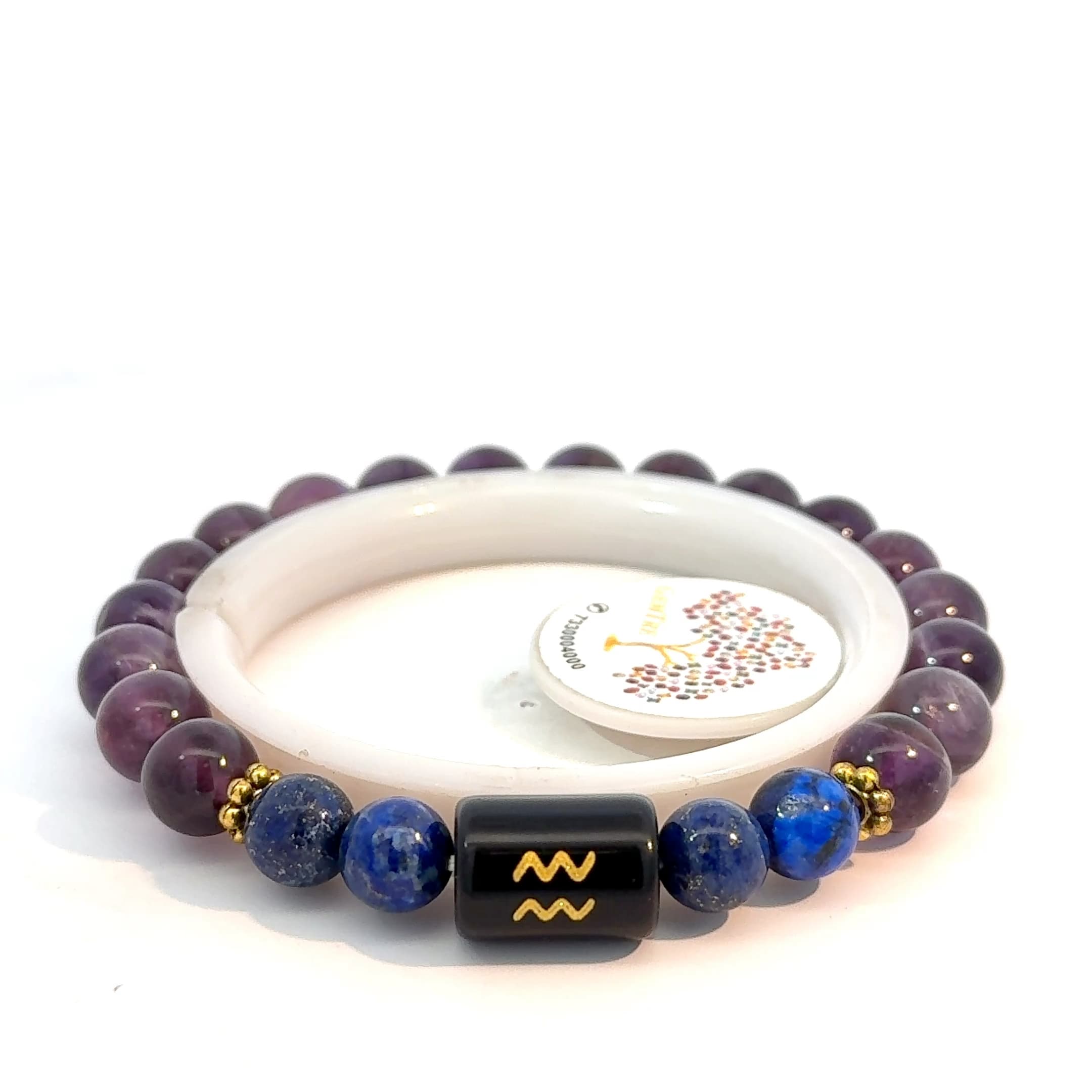 Zodiac Accent Aquarius Bracelet
