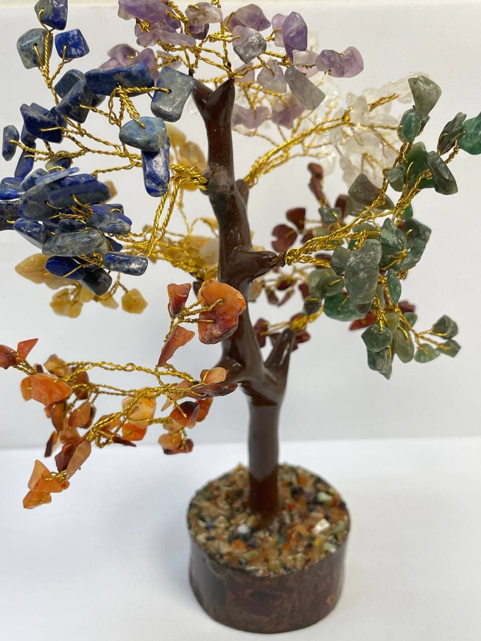 7 chakra Mix Crystal Tree