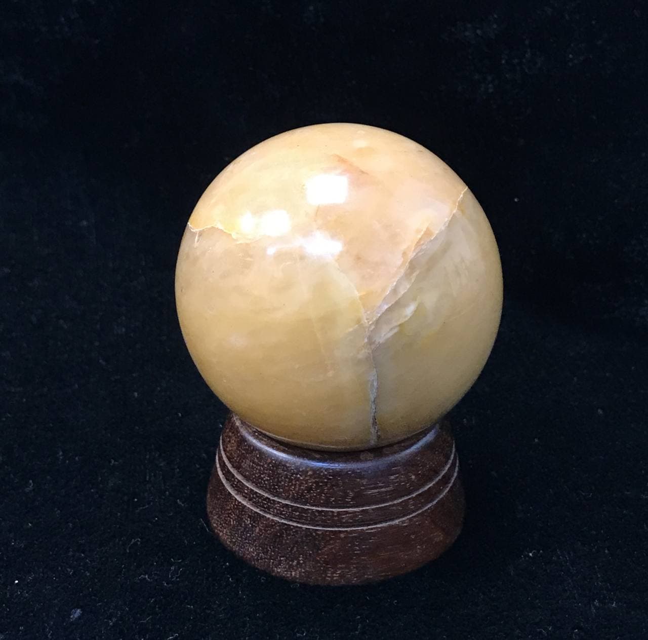 Yellow Calcite Ball