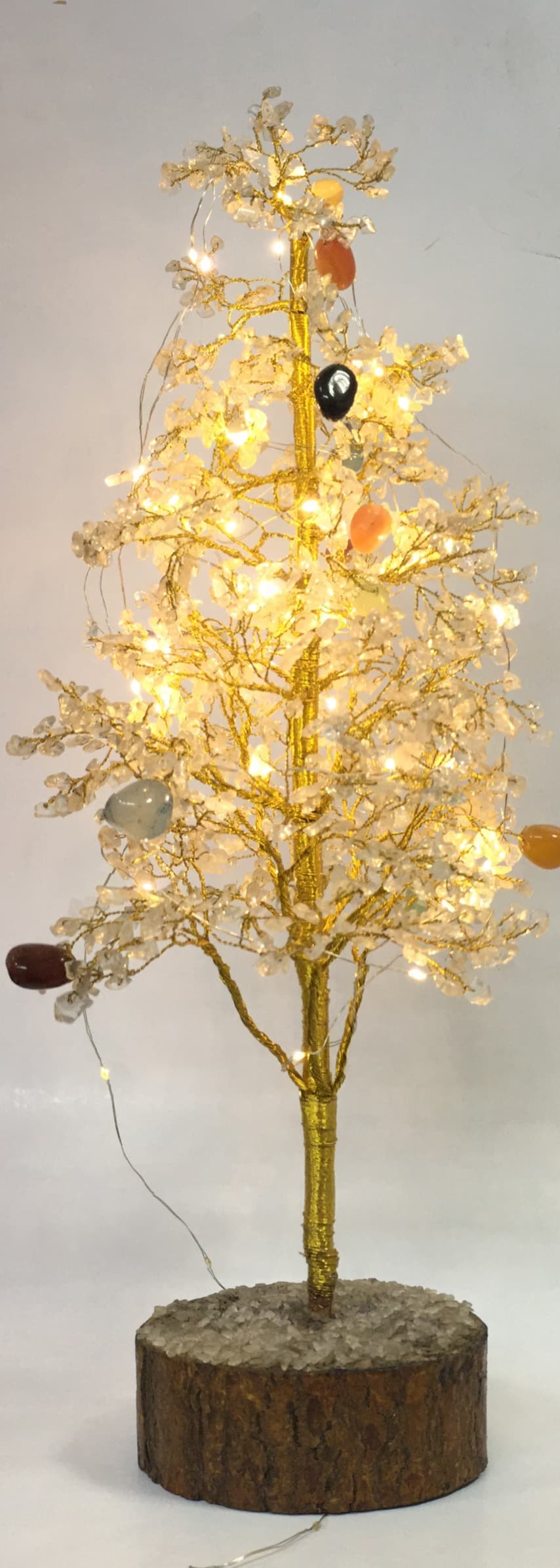 Clear Quartz Tree With Crystal Balancing